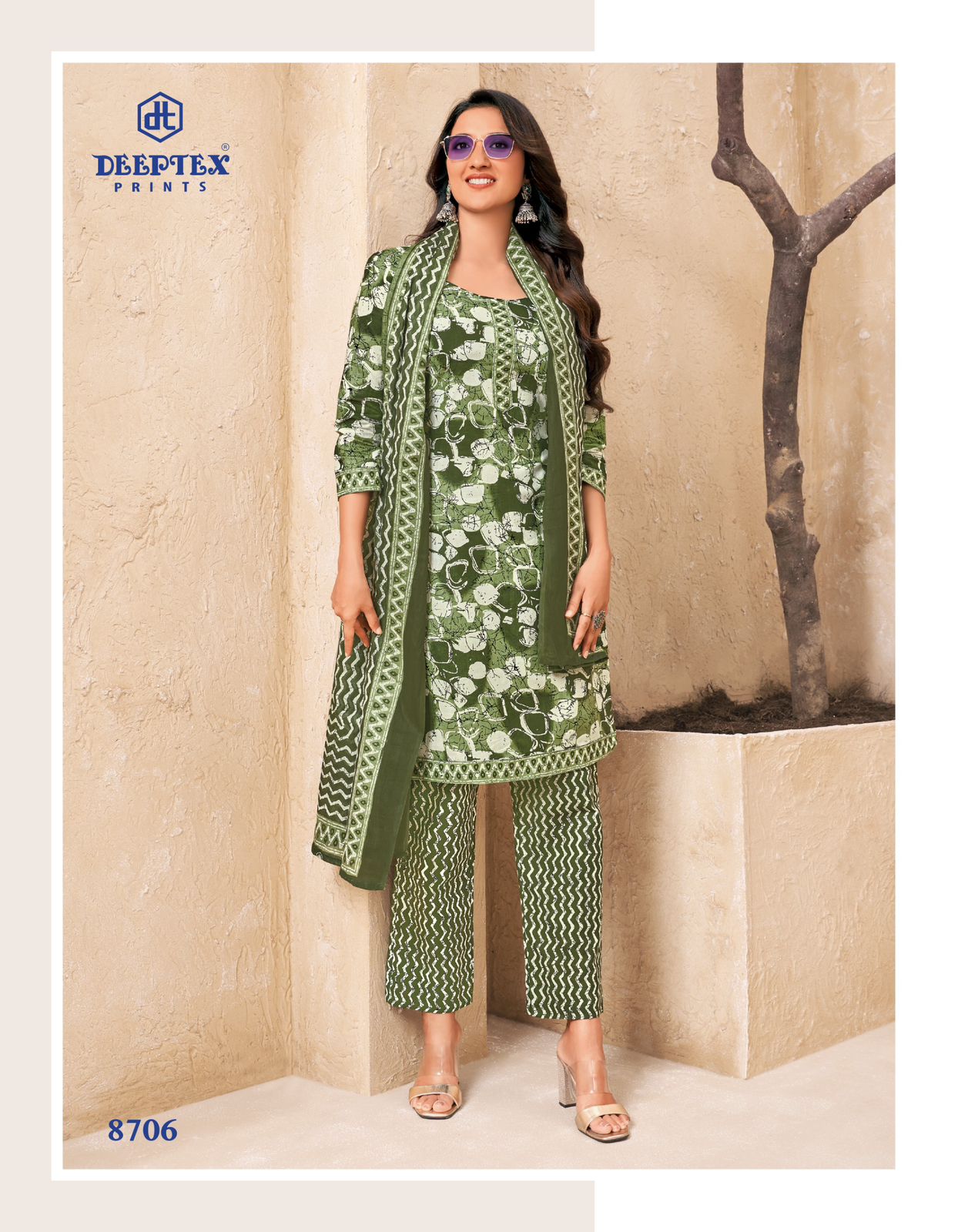 Miss India Vol 87 By Deeptex Cotton Printed Dress Material Wholesale Price In Surat

